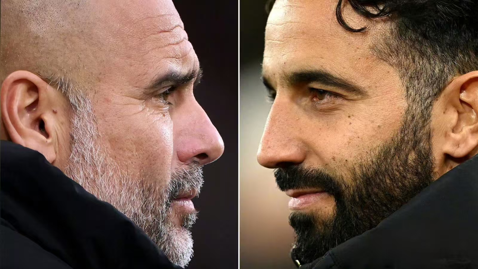 Guardiola og Amorims ændringer i Manchester Derby